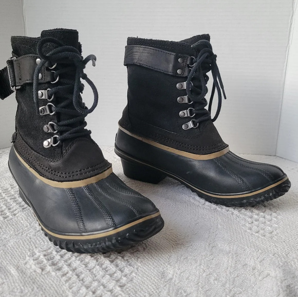 Sorel Women's Winter Fancy Lace II Mid Calf Snow Waterproof Tie up Boot - Picture 2 of 11